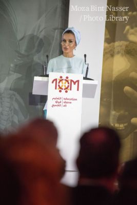 HH Sheikha Moza participates in Education Above All’s 10 million event in New York