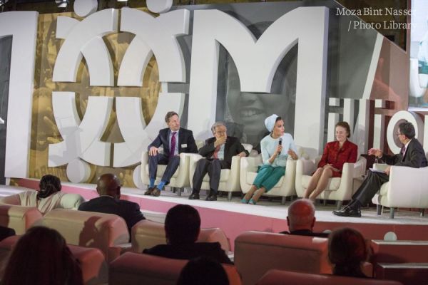 HH Sheikha Moza participates in Education Above All’s 10 million event in New York