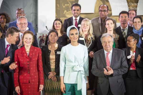 HH Sheikha Moza participates in Education Above All’s 10 million event in New York