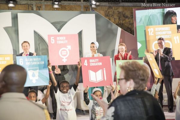 HH Sheikha Moza participates in Education Above All’s 10 million event in New York