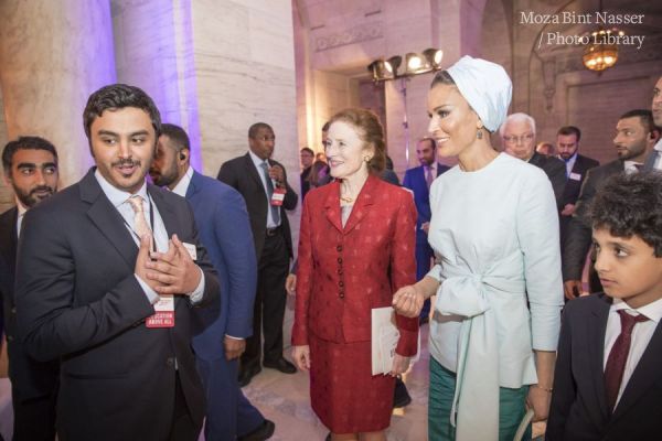 HH Sheikha Moza participates in Education Above All’s 10 million event in New York