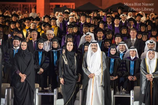 Their Highnesses witness Qatar Foundation Convocation 2018