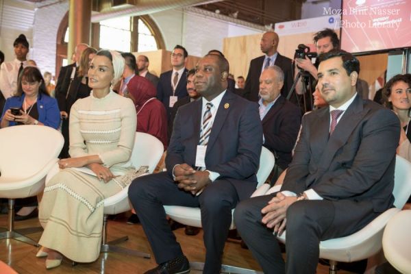 HH Sheikha Moza participates in WISE@NY education forum