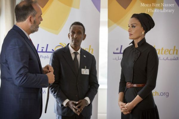 HH Sheikha Moza witnesses key agreements with Silatech in New York