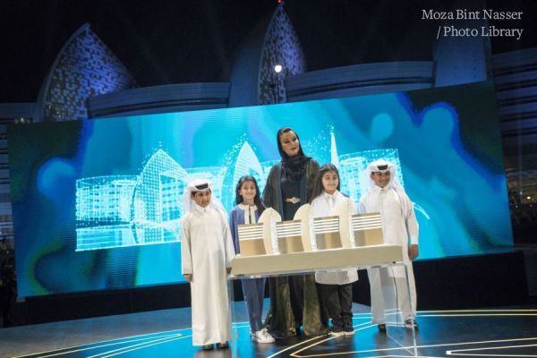 Their Highnesses witness the Grand Opening Ceremony of Sidra Medicine