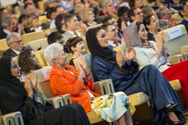 HH Sheikha Moza attends closing session of WISH 2018