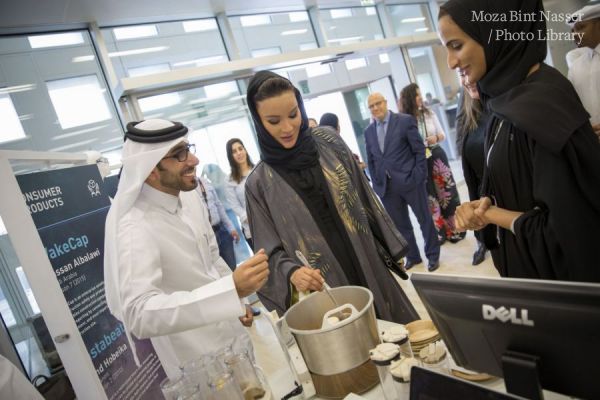 HH Sheikha Moza at Stars of Science 10 Year Anniversary event