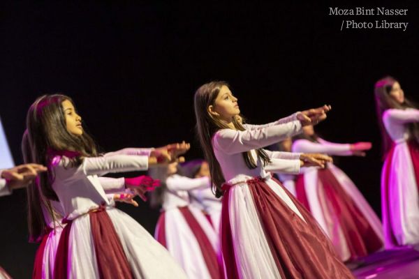 HH Sheikha Moza attends QF Schools’ Qatar National Day celebrations