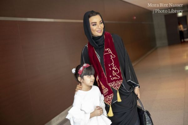 HH Sheikha Moza attends QF Schools’ Qatar National Day celebrations