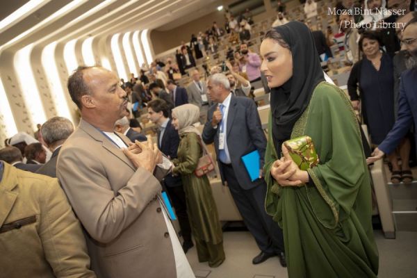 HH Sheikha Moza attends opening of Renaissance Questions conference at HBKU