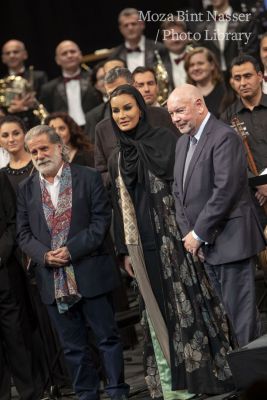 HH Sheikha Moza attends Qatar Philharmonic Orchestra 10-year anniversary concert