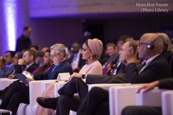 HH Sheikha Moza participates in high-level Silatech event