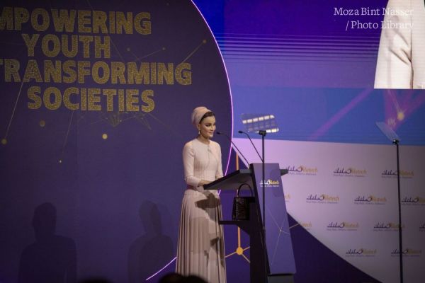 HH Sheikha Moza participates in high-level Silatech event