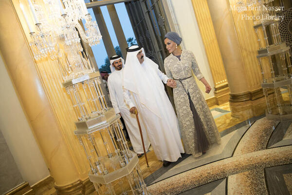 Their Highness hosted a reception celebrating the opening of National Museum of Qatar