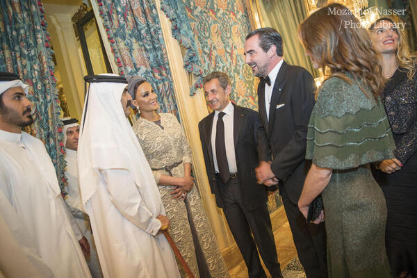 صاحبا السمو يستضيفان حفل استقبال بمناسبة افتتاح متحف قطر الوطني