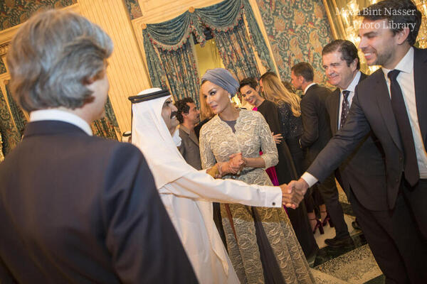 صاحبا السمو يستضيفان حفل استقبال بمناسبة افتتاح متحف قطر الوطني