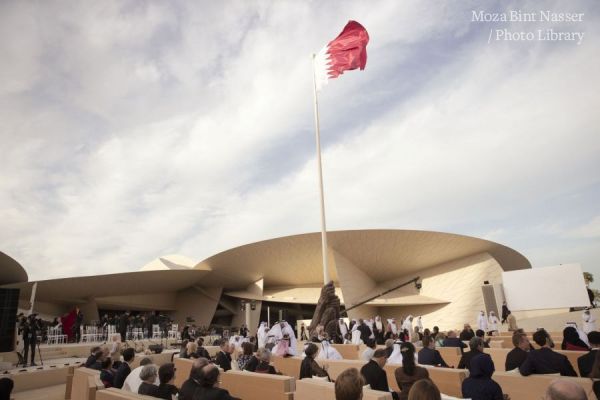 Their Highnesses attend National Museum of Qatar opening