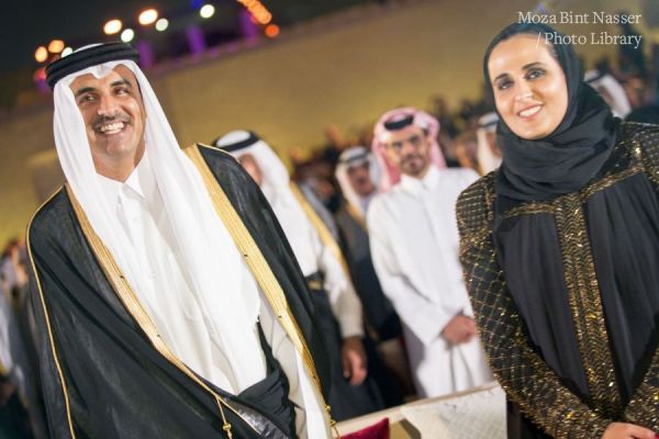 أصحاب السمو يحضرون الافتتاح الرسمي لمتحف قطر الوطني
