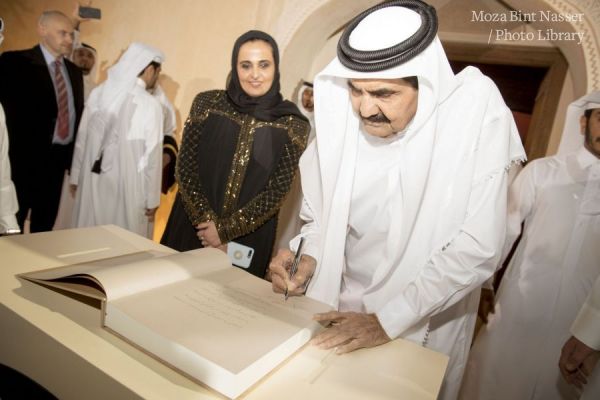 Their Highnesses attend National Museum of Qatar opening
