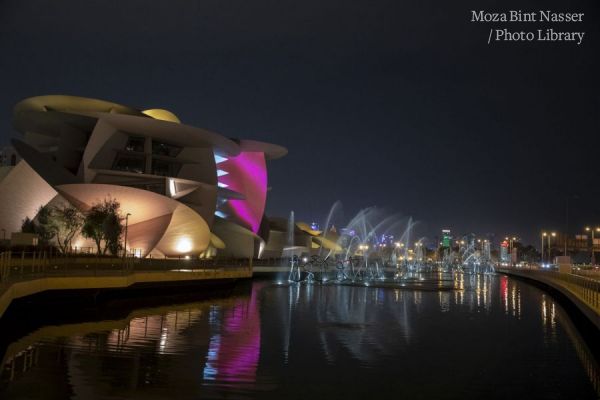 Their Highnesses attend National Museum of Qatar opening