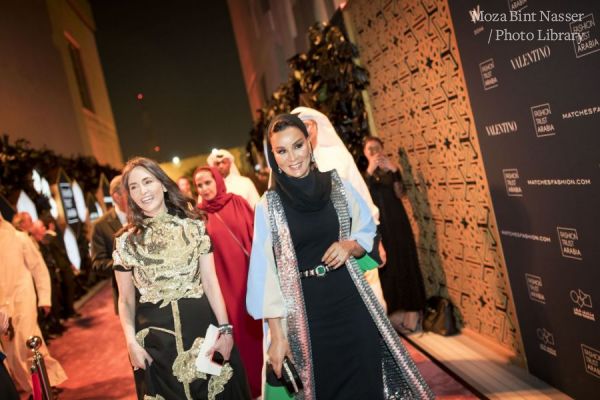 HH Sheikha Moza participates at Inaugural prize ceremony for Fashion Trust Arabia