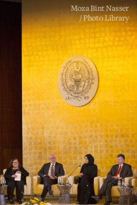 HH Sheikha Moza Attends Celebration of Georgetown University in Qatar's Research Impact