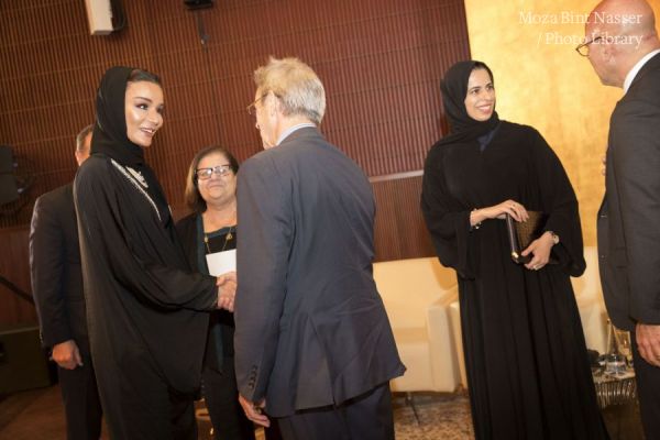 صاحبة السمو الشيخة موزا تشهد احتفال جامعة جورجتاون في قطر بإنجازاتها البحثية العالمية