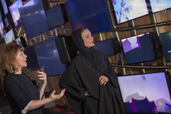 صاحبة السمو الشيخة موزا تفتتح "مجلس الإعلام" بجامعة نورثوسترن في قطر 