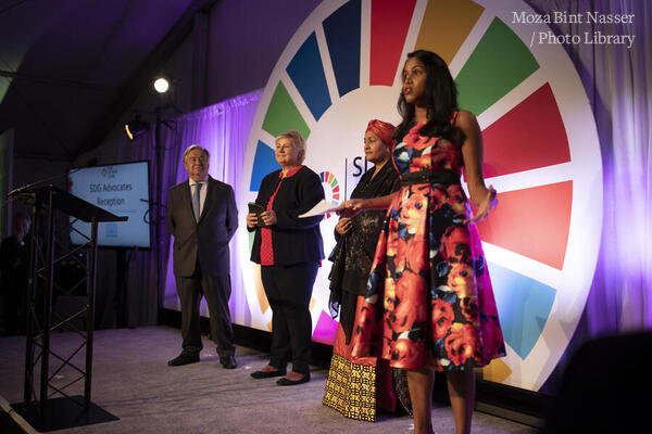 Her Highness attends SDG reception 