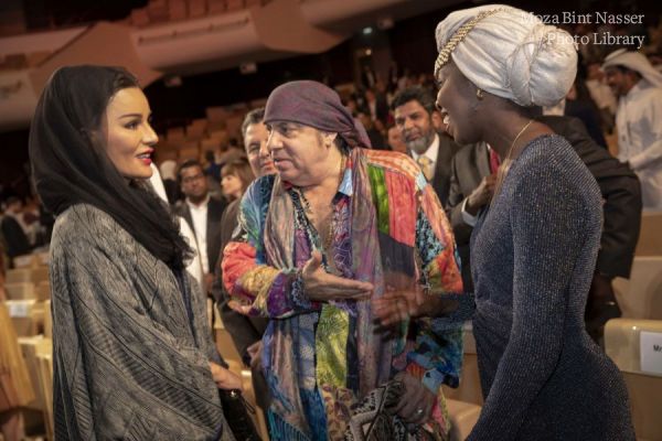 HH Sheikha Moza attends closing session at WISE 2019