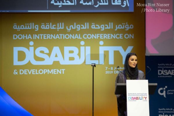 HH Sheikha Moza opens Doha International Conference on Disability and Development 