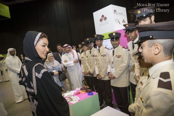 HH Sheikha Moza participates in “I AM QF” event