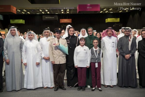 HH Sheikha Moza participates in “I AM QF” event