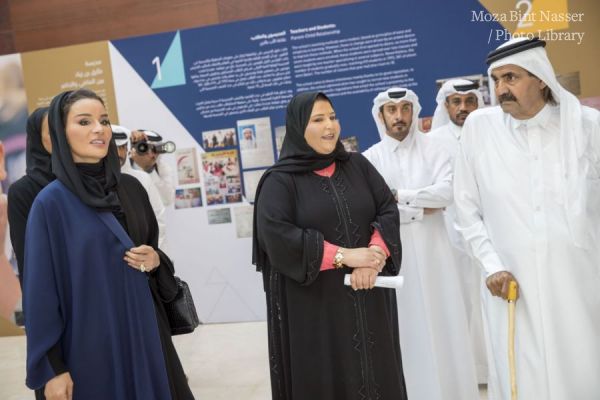 Their Highnesses attend Tariq bin Ziad School official opening 