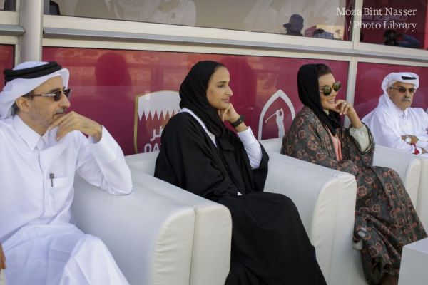 HH Sheikha Moza attends opening of Education City Golf Club 