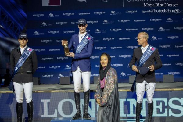 HH Sheikha Moza attends final of 2020 Longines Global Championship Tour 