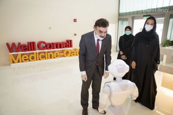 HH Sheikha Moza attends inauguration of WHO Collaborating Center in WCM-Q