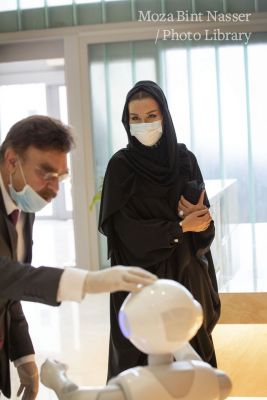 HH Sheikha Moza attends inauguration of WHO Collaborating Center in WCM-Q