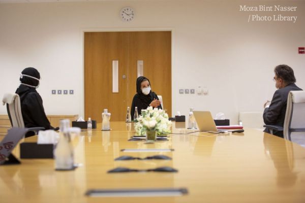 HH Sheikha Moza attends inauguration of WHO Collaborating Center in WCM-Q