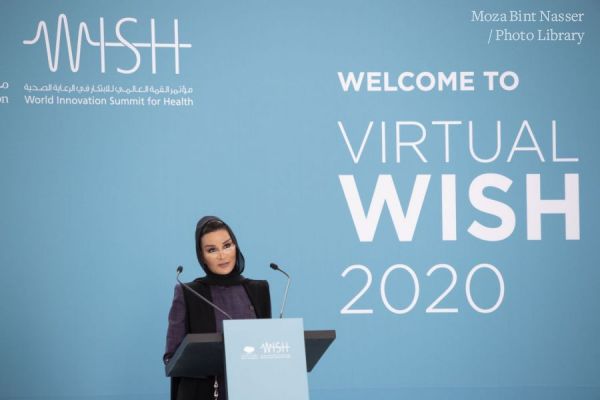 HH Sheikha Moza participates in WISH 2020 opening session