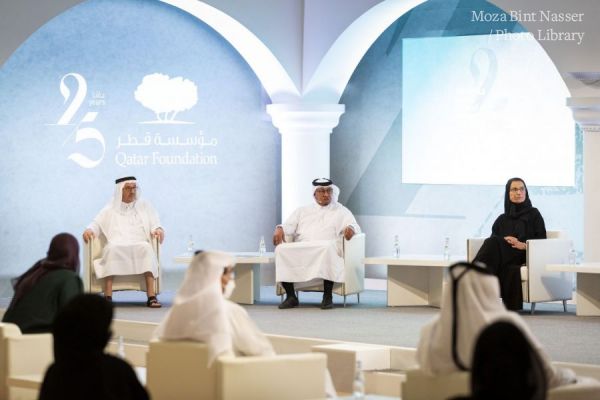 HH Sheikha Moza participates in “Untold Stories of QF” panel discussion