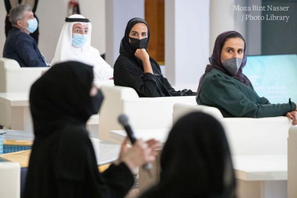 HH Sheikha Moza participates in “Untold Stories of QF” panel discussion