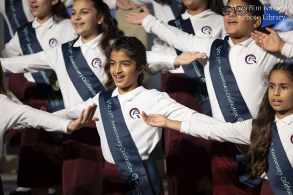 HH Sheikha Moza attends Qatar Academy Doha 25th anniversary celebration