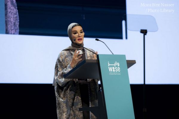 HH Sheikha Moza participates at WISE 2021 opening