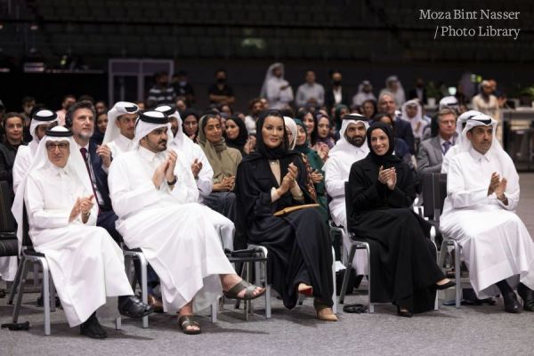صاحبة السمو تحضر ملتقى خريجي مؤسسةِ قطر