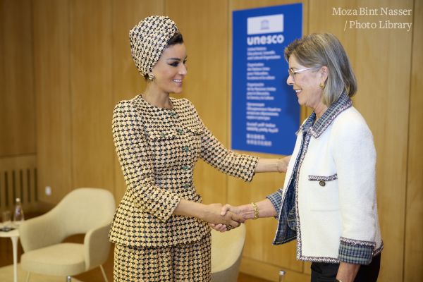Her Highness met with Her Royal Highness the Princess of Hanover