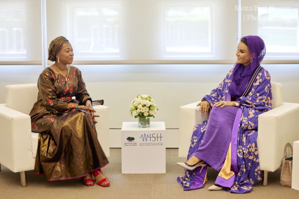 HH meets with First Lady of Sierra Leone