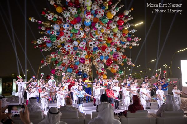 HH Inaugurates “Come Together” Artwork in Education City
