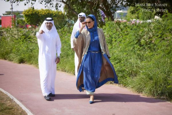 Her Highness toured EAA's SDG Pavilion