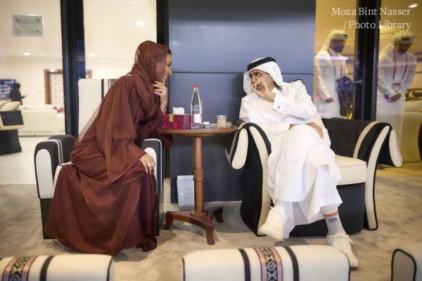 Their Highnesses attend the opening of the World Cup Qatar 2022